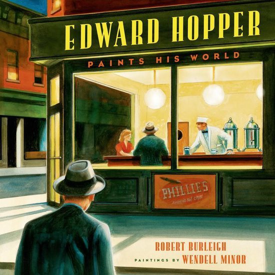 Edward Hopper Paints His World - cover