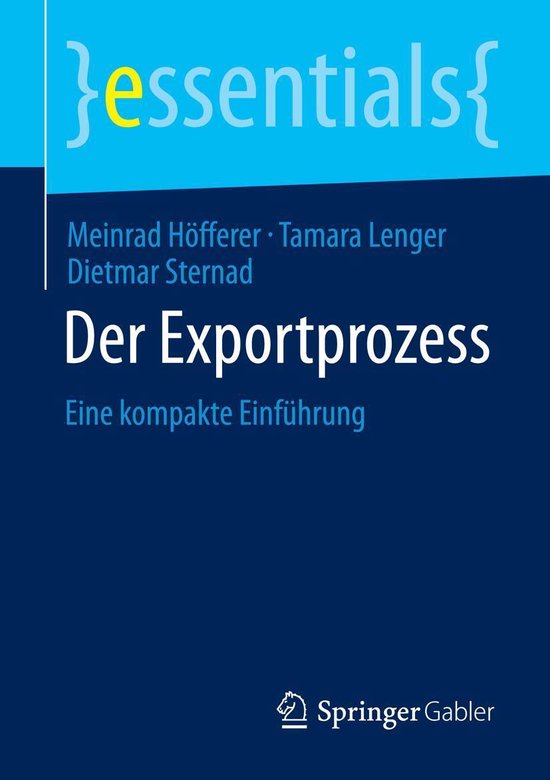 essentials - Der Exportprozess - cover