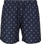 Urban Classics Pattern Swimshort - Anker - Zwembroek