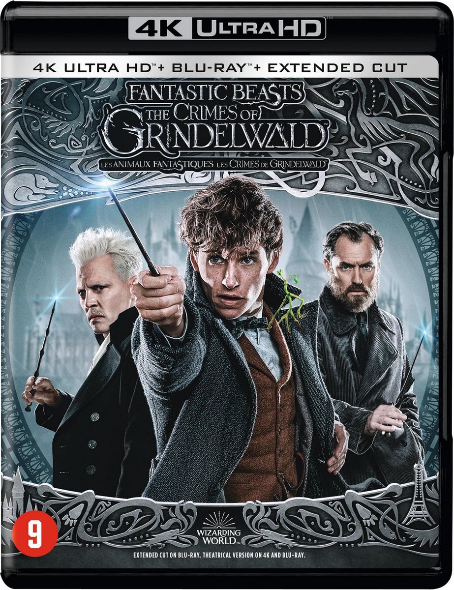 Fantastic Beasts: The Crimes of Grindelwald (Extended Cut) (4K Ultra HD Blu-ray)-
