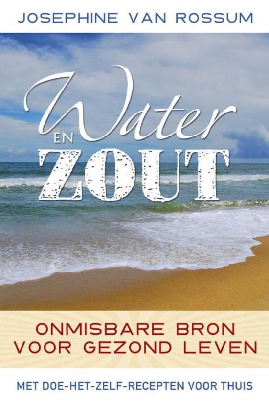 Cover van het boek 'Water en zout' van Josephine van Rossum