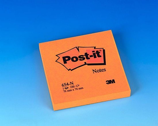 Orange post it notes outlet