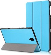 Samsung Galaxy Tab A 10.5 T590/T595/T597 PU Leren 3-Fold Tablet Hoes - Case - Cover - Licht Blauw