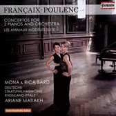 Mona Bard & Rica Bard, Deutsche Staatsphilharmonie Rheinland-Pfalz, Ariane Matiakh - Françaix: Concerto For Two Pianos And Orchestra (CD)