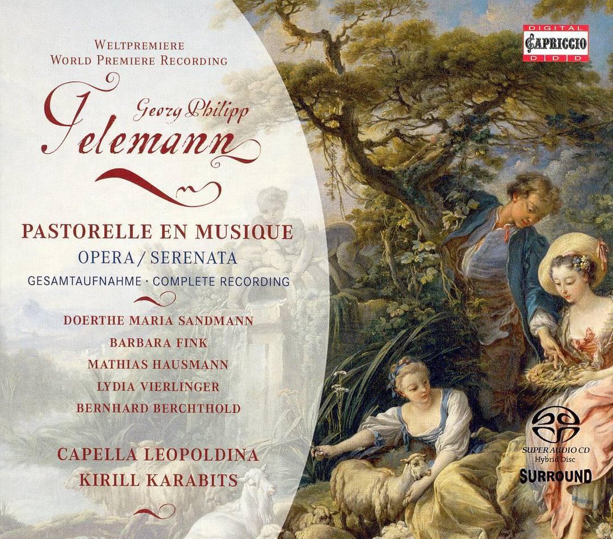Capella Leopoldina, Kirill Karabits - Telemann: Pastorelle En Musique (2 SACD)