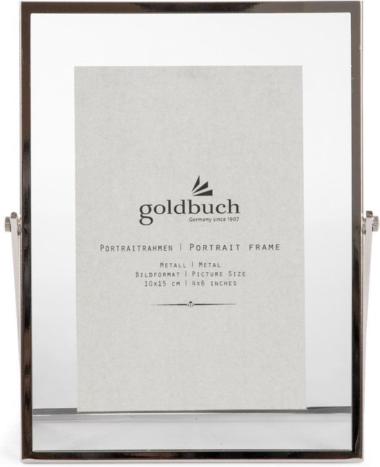 GOLDBUCH GOL-960382 luxe zilverkleurige fotolijst LOFT voor 10x15 cm foto