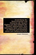 Anwendung Der Determinanten Und Elemente Der Neuern Algebra Auf Dem Gebiete Der Niedern Mathematik