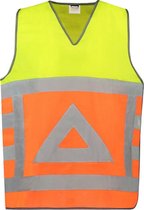Tricorp Tabard verkeersregelaar/veiligheidsvest - Workwear - 453001 - Fluor Oranje-Geel - maat L