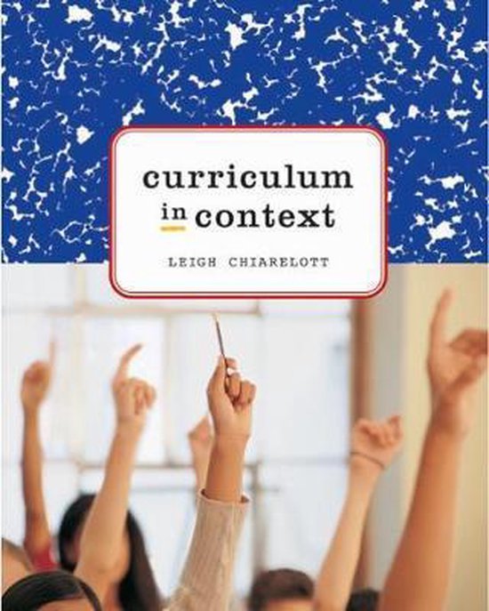 Curriculum In Context 9780534592127 Leigh Chiarelott Boeken