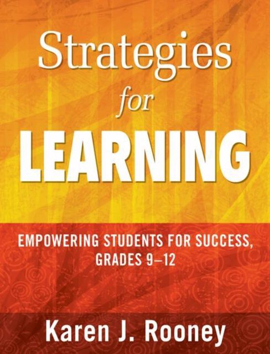 Strategies for Learning - cover