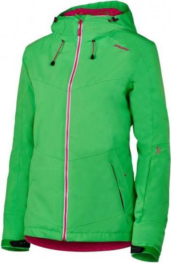 Ziener - Tayga Dames Ski jas (groen) - 36 | bol.com
