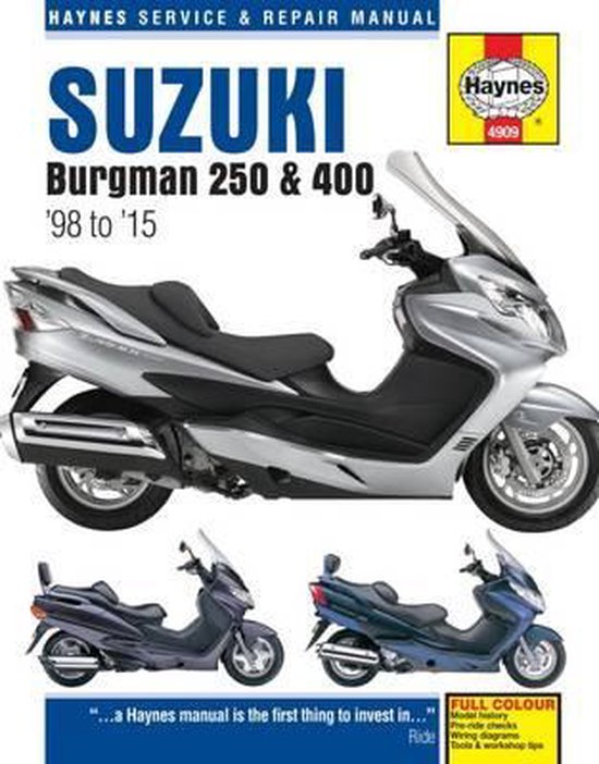 Suzuki Burgman 250 \u0026 400 (98 - 15), Phil Mather | 9781785212857 | Boeken |  bol.com