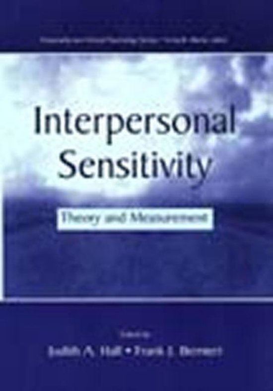 Interpersonal Sensitivity - cover