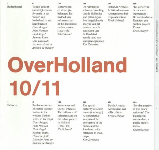 OverHolland 10/11 - cover
