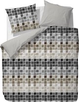 Vanezza Pallet Dekbedovertrek - Flanel - Litsjumeaux - 240x200/220 cm - Grey