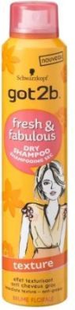 Got2b Fresh & Fabulous Dry Shampoo - 200 Ml
