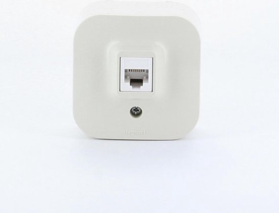 Legrand FORIX opbouw telefoon stopcontact - RJ11 - crème | bol.com