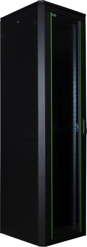 Logon 42U W=600Mm D=600Mm H=2053Mm Data Line Black