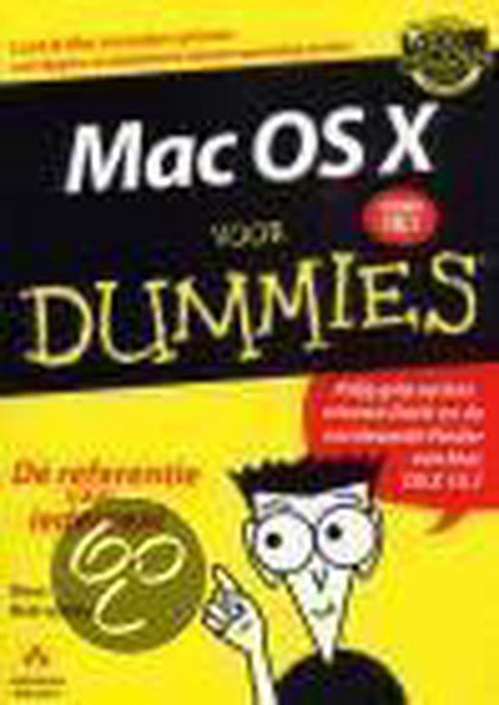 Cover van het boek 'Mac OS X 10.1 voor Dummies' van Bob LeVitus