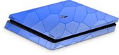 Playstation 4 Slim Console Skin Bio Cells Blauw-PS4 Slim Sticker