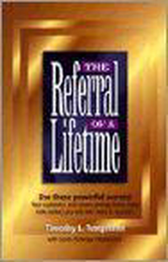 The Referral of a Lifetime - cover