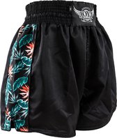 Joya Fight Short W Sportbroek - Maat S  - Vrouwen - zwart/wit/groen/rood