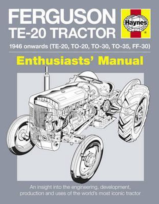 Ferguson TE-20 Tractor Manual - cover