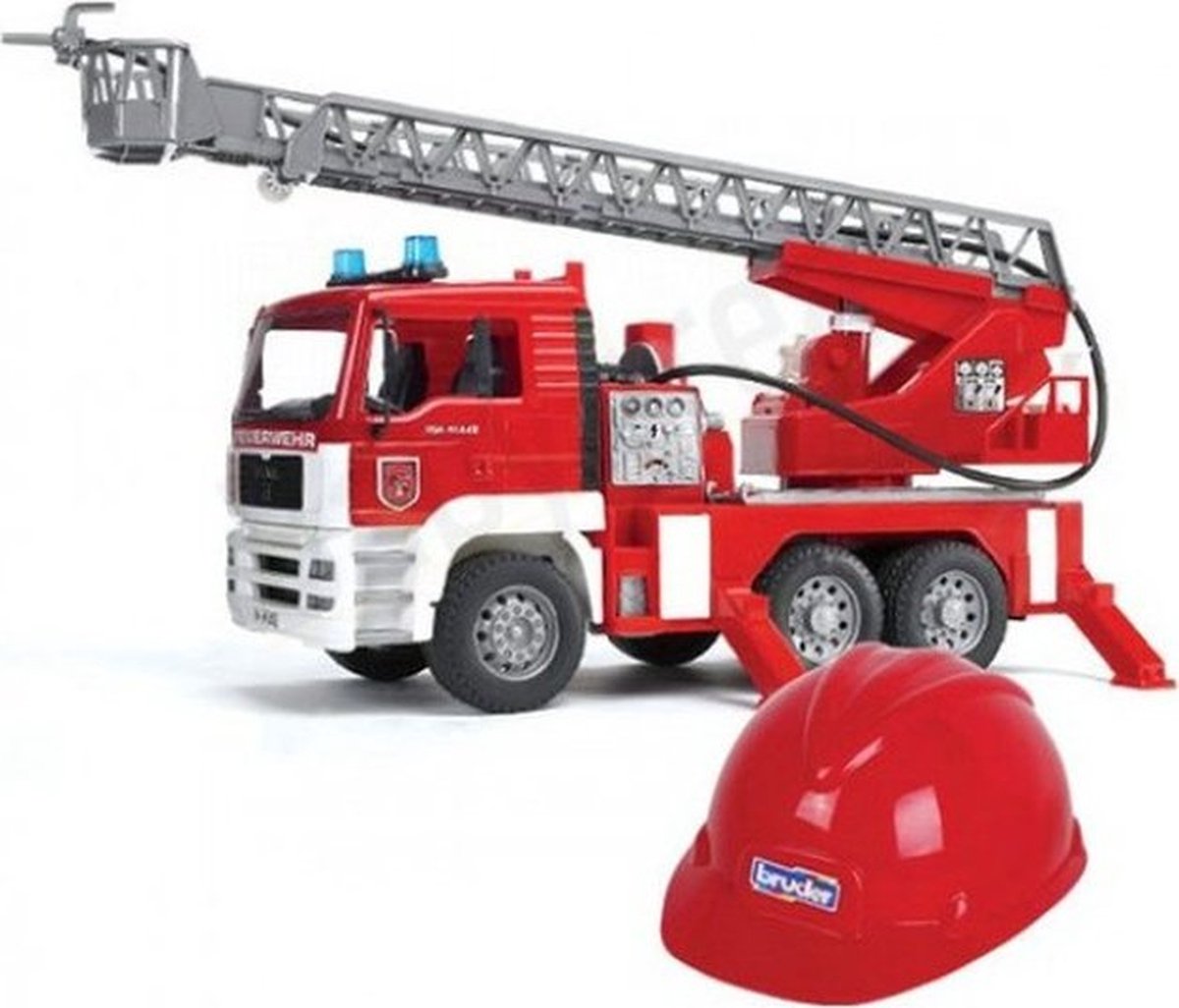 Camion de pompier Bruder avec lumière - avec batteries | bol.com