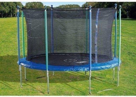 meel Bruin Speeltoestellen Xxt trampoline 365 cm met veiligheidsnet (belastbaar 150 kg!) | bol.com