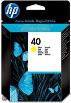 HP Inktcartridge nummer 40 geel 51640YE