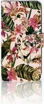 Xiaomi Mi A2 Lite Book Case Hoesje Flowers