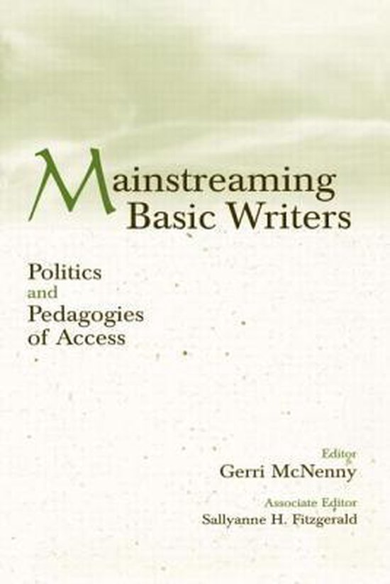 Mainstreaming Basic Writers - cover
