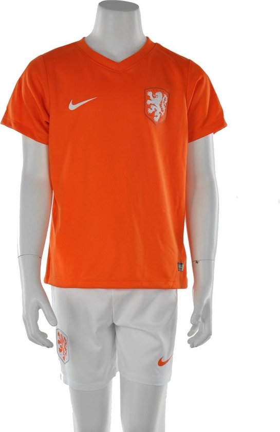 Nike Dutch Little Boys Home Kit 2014 - Sportshirt - Kinderen - Maat 116 - 122 - Oranje;Wit