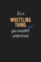It's a Whittling Thing You Can Understand