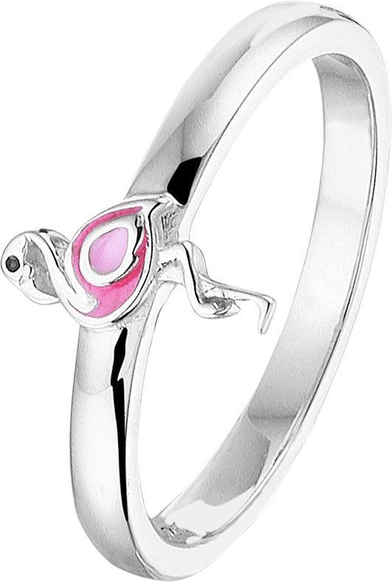 Yep! Ring Flamingo - Zilver