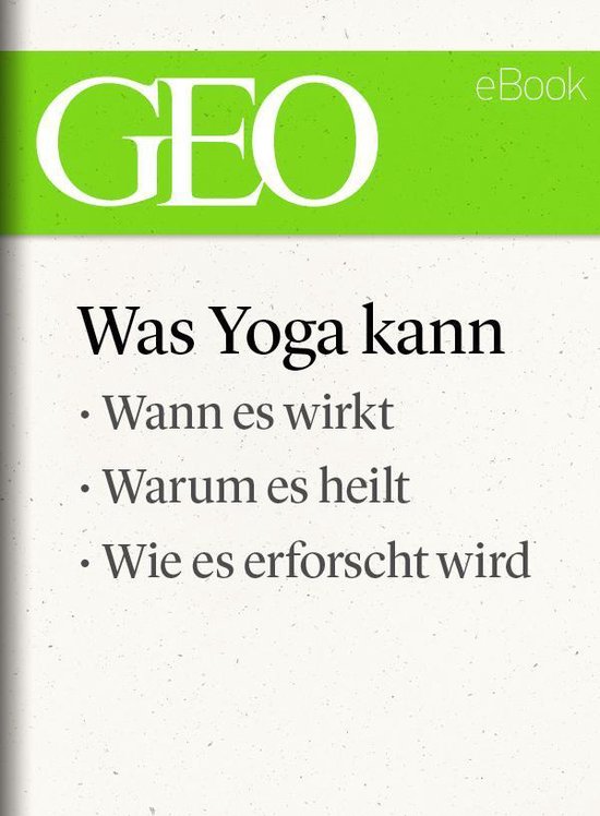 Was Yoga kann (GEO eBook Single) - cover