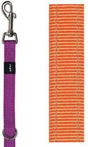 Rogz For Dogs Snake Multipurpose Leiband - Oranje - 16 mm x 1.6 mtr