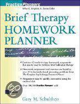 Brief Therapy Homework Planner