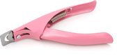 Nagelknipper - Nageltang - Stainless Steel - The Edge Cutter - Nail Cutter & Trimmer - Roze