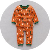 Babycity pyjama beer oranje 80