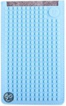 Pixelbags - Telefoonhoes inclusief 60 kleine Pixels - Grijs en Blauw