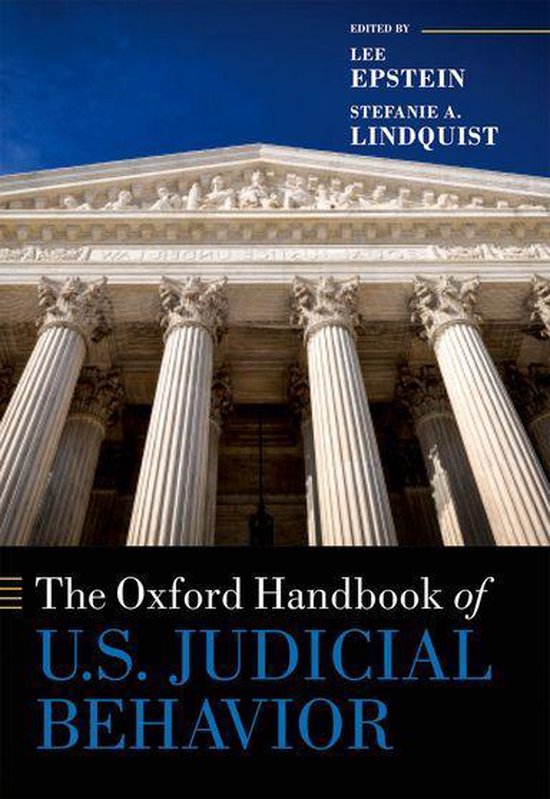 Oxford Handbooks - The Oxford Handbook of U.S. Judicial Beha ... - cover