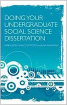 Doing Your Undergraduate Social Science Dissertation