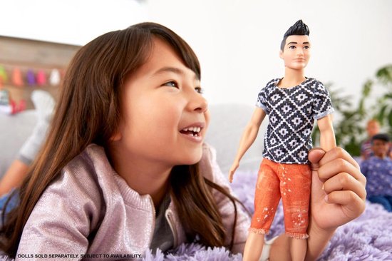Barbie Ken Fashionistas Boho Hip - Barbiepop | Bestel nu!