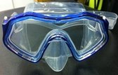 Duikmasker SMART Blauw Transparant Silicone Shallow