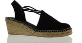 Toni Pons Espadrille Tremp Espadrilles zwart Suede - Dames - Maat 43