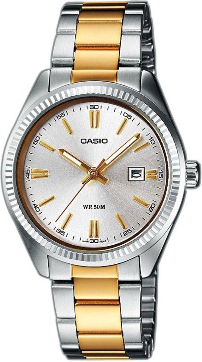 Casio LTP-1302SG-7AVEF - Horloge - 30 mm - Staal - Zilverkleurig