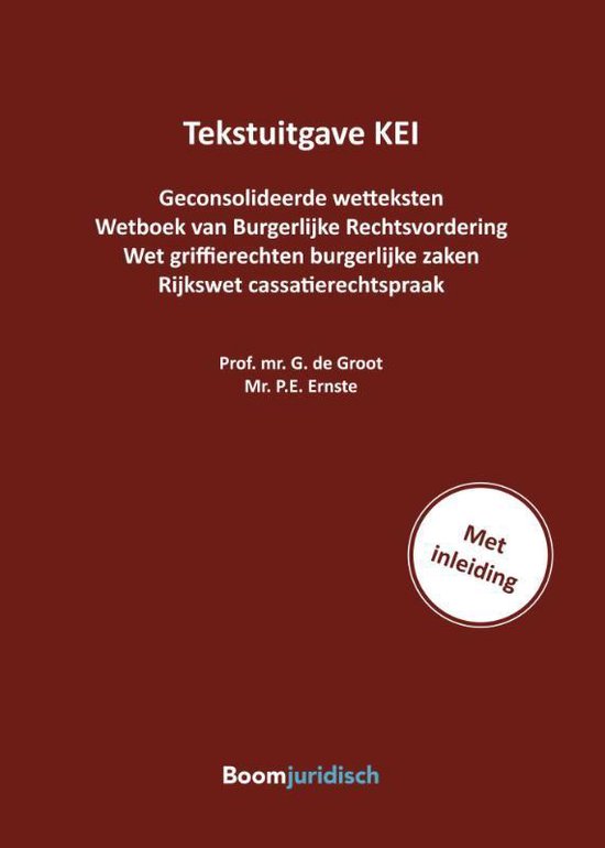 Tekstuitgave KEI - cover