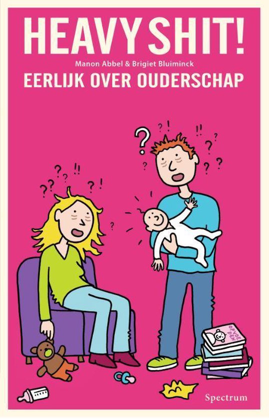 Cover van het boek 'Heavy shit!' van Manon Abbel