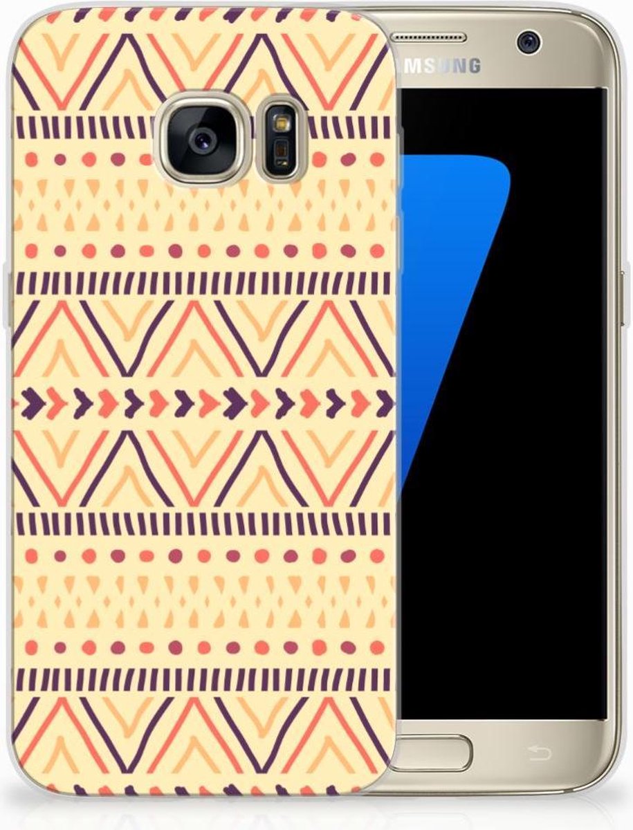 Samsung Galaxy S7 TPU bumper Aztec Yellow